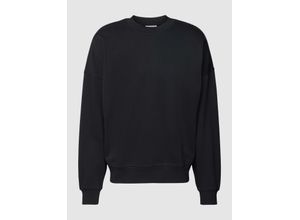 4067557305336 - Sweatshirt mit gerippten Abschlüssen