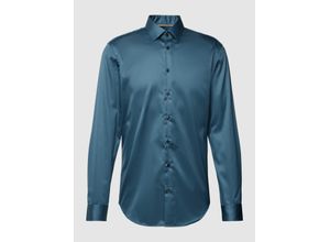 4067557352095 - Slim Fit Business-Hemd mit Kentkragen