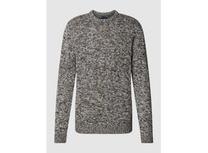 4067557361301 - Strickpullover mit gerippten Abschlüssen