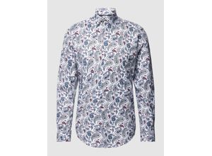 4067557387189 - Regular Fit Business-Hemd mit Paisley-Muster