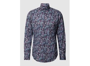 4067557387264 - Regular Fit Business-Hemd mit Paisley-Muster