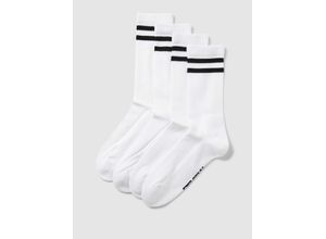 4067557470232 - Socken mit Kontraststreifen im 4er-Pack