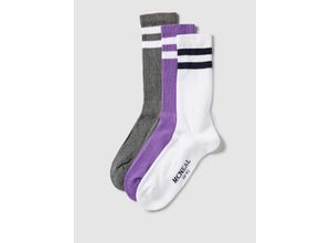 4067557473950 - Socken mit Kontraststreifen im 3er-Pack