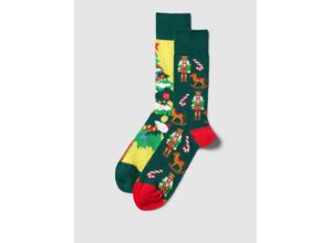 4067557474018 - Socken mit Baumwolle und Motiv-Stitching 2er-Pack