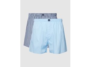 4067557474131 - Boxershorts mit Strukturmuster im 2er-Pack