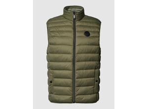 4067557573049 - Steppweste im unifarbenen Design