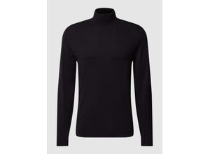 4067557575067 - Rollkragenpullover in Melange-Optik