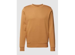 4067557581518 - Sweatshirt mit gerippten Abschlüssen