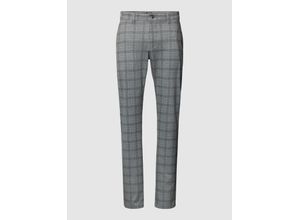 4067557646286 - Slim Fit Hose mit Glencheck-Muster