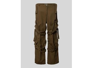 4067557657459 - Baggy Fit Cargohose mit Gesäßtaschen