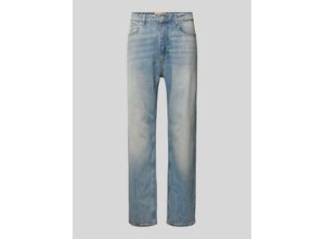 4067557672810 - Baggy Fit Jeans mit Knopf- und Reißverschluss