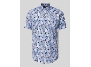 4067557725707 - Slim Fit Business-Hemd mit Allover-Print