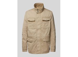 4067557726544 - Jacke mit Pattentaschen und Stehkragen