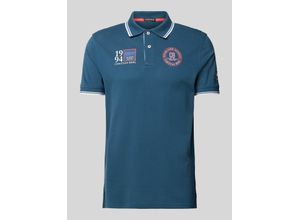 4067557730459 - Regular Fit Poloshirt mit Label-Badges