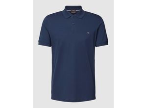 4067557733702 - Slim Fit Poloshirt im unifarbenen Design