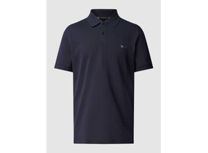 4067557734389 - Slim Fit Poloshirt im unifarbenen Design