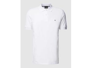 4067557734761 - Slim Fit Poloshirt im unifarbenen Design