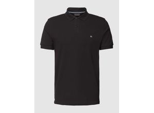 4067557736727 - Slim Fit Poloshirt im unifarbenen Design