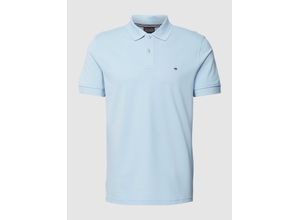 4067557736949 - Slim Fit Poloshirt im unifarbenen Design