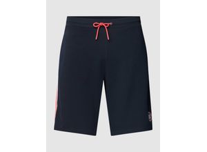 4067557740731 - Regular Fit Sweatshorts mit Label-Badge