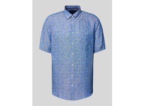 4067557750747 - Regular Fit Freizeithemd aus Leinen mit Button-Down-Kragen