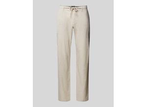 4067557769671 - Regular Fit Leinenhose mit Bindegürtel 4067557769671 - Regular Fit Leinenhose mit Bindegürtel