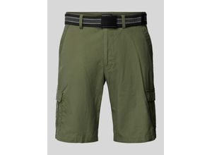 4067557775719 - Cargoshorts mit Stoffgürtel