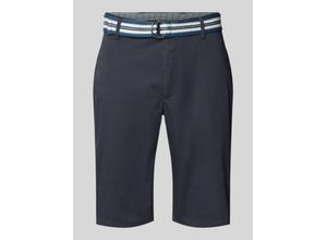 4067557789365 - Regular Fit Chino-Shorts mit Gürtel