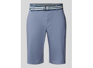 4067557791498 - Regular Fit Chino-Shorts mit Gürtel