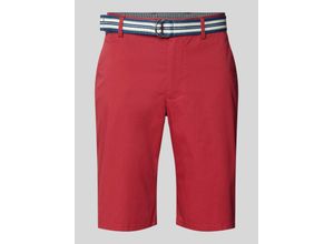 4067557795007 - Regular Fit Chino-Shorts mit Gürtel