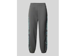 4067557825902 - Sweatpants mit Label-Stitching