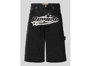 4067557827838 - Baggy Fit Jeansshorts im 5-Pocket-Design