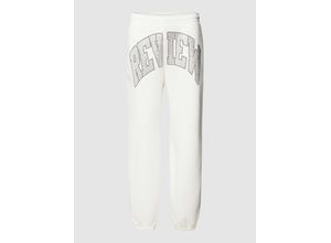 4067557854674 - Sweatpants mit Label-Strasssteinbesatz