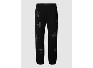 4067557855428 - Sweatpants mit Strasssteinbesatz