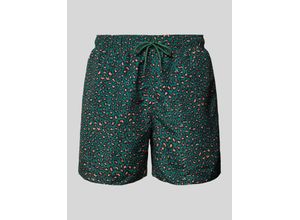 4067557863447 - Regular Fit Badehose mit Animal-Print