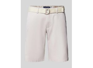 4067557885777 - Regular Fit Bermudas mit Stoffgürtel