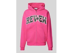 4067557935014 - Sweatjacke mit Label-Print