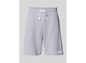 4067557936554 - Regular Fit Sweatpants mit Label-Print