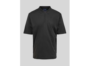 4067557942012 - Regular Fit Poloshirt mit Logo-Stitching