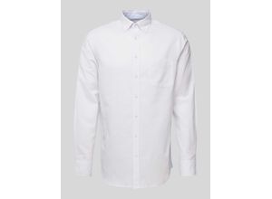 4067557942487 - Freizeithemd mit Button-Down-Kragen und Streifenmuster