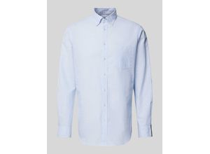 4067557942746 - Freizeithemd mit Button-Down-Kragen und Streifenmuster