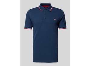 4067557944177 - Poloshirt mit Label-Detail