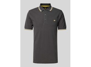 4067557945198 - Poloshirt mit Label-Detail