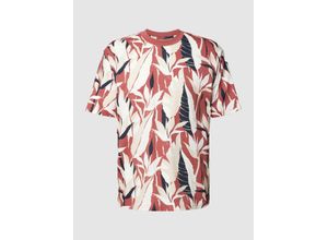 4067557950826 - T-Shirt mit floralem Allover-Print