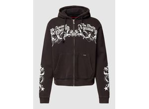 4067557953636 - Sweatjacke mit Statement-Print - MATW X REVIEW 4067557953636 - Sweatjacke mit Statement-Print - MATW X REVIEW