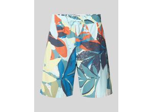 4067557964861 - Regular Fit Shorts mit Allover-Print