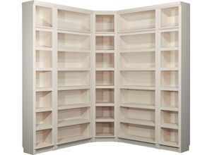 4067601442161 - Bibliothek HOME AFFAIRE Soeren Regale Gr B H T 175 cm x 220 cm x 29 cm 35 St offene Fächer beige (cremeweiß) Home Affaire Mit viel Stauraum