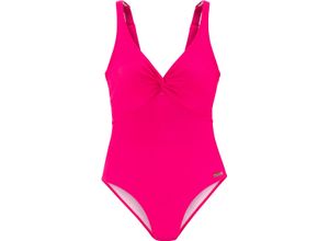 4067601737588 - LASCANA Lolo Badeanzug Knoten-Detail Unterbrustgummi für Damen pink 38G