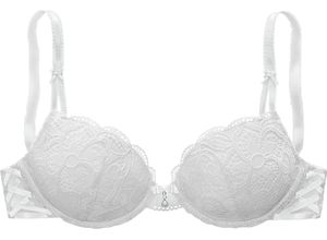 4067601786937 - LASCANA Nikoletta Push-Up-BH Spitze floral für Damen weiß 75B