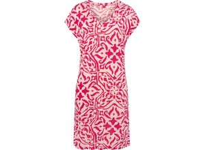 4067601852700 - Fashion Dreams Sleepshirt Ornamente Kurzarm für Damen pink 32 34